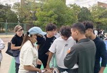 趣味賽嗨翻校園-教育系開展沙包活動