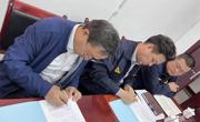 機電工程系與烏海黑貓?zhí)亢谟邢挢?zé)任公司簽訂校企合作框架協(xié)議